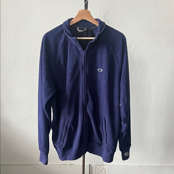 Oakley Other - Oakley Y2K Zip Up Fleece Jacket Size Large